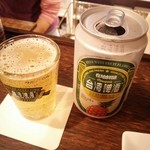 麺線屋formosa - 台湾ビール(パイナップル)