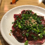 東浦ホルモン - ネギ味噌牛サガリ