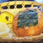 ゆず 沢の茶屋 - ゆずみそ焼おにぎり