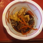 盛岡月が丘食堂 - 鶏皮の香味ソース