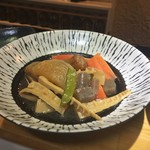 季節の根野菜出汁炊き