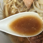 ラーメン二郎 - スープ最高！