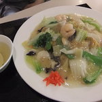 中華料理 龍美 - 海鮮あんかけやきそば