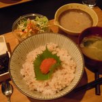 自然薯 tororo - 黒トロロ定食