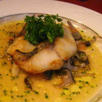 Ristorante 美郷 - '11/01 キンメダイのソテー　キノコスープ仕立て