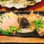 粋仙 - ささみ・地鶏ももタタキ