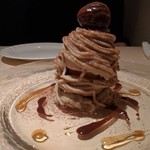 エノテカラウラ - フォアグラと和栗のモンブラン仕立て