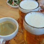 食事とお酒の店 ドリアン - 乾杯しました