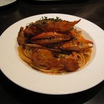 トラットリア ステッラ - リングイーネ、渡ガニのトマトソース