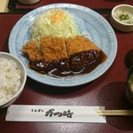 Katsutoki - 味噌ロースかつ定食。