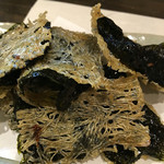 ふじや - たたみいわしのいそべ揚げ