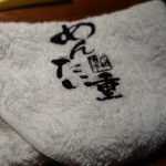 元祖博多めんたい重 - （2017/1月）タオルおしぼり