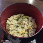 ともえ屋 - かやく御飯アップ