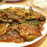 大珍樓 - ゴーヤの黒豆ソース炒め