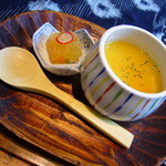 中国料理 彩鳳 - かぼちゃのスープ