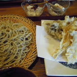 あかりや弧仙 - きのこのてんぷら