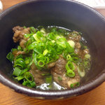 くれ星製麺屋 - 牛すじ