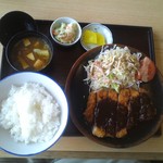 たなか屋 - 料理写真:味噌カツ定食(1080円)(2017/02/16)