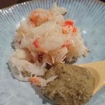 産直屋 たか - 香住産松葉ガニ、カニ味噌