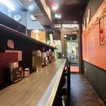 創作お茶漬け専門店 だよね。 - 店内のカウンター席の風景です