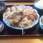 源松食堂 - 2017日替り定食・ご飯大盛サービス（７００円）