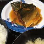 とらや茶屋 - さばの味噌煮定食