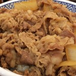 築地吉野家 - 牛丼大盛り