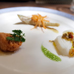 欧風バル・マザン - ランチの前菜3種