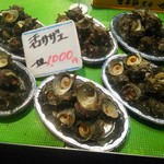 唐戸市場 活きいき馬関街 - 一盛り 1000円と1500円があります 