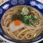 つる庵 - おぼろ昆布うどん