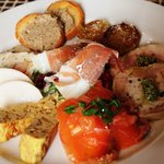 タヴェルナ　エッセ - 2011/1/12　エッセランチ　前菜盛り合わせ