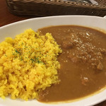 カフェオリーブ - 自家製チキンカレー（サラダ付）