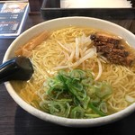 竹ちゃんラーメン - 2017年3月　塩ラーメン大盛り