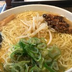 竹ちゃんラーメン - 2017年3月　塩ラーメンのアップ