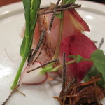 滋味 康月 - ノドグロの刺身は初めて頂きました(@￣□￣@;)！！