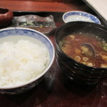 滋味 康月 - 瀬田シジミの赤出汁はもい一度頂きたい(^^♪