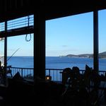 珈琲神社 - 店内からの眺望