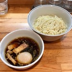 麺屋彩香 - 味玉醤油つけ麺