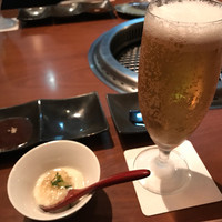 生粋 - お通し&ノンアルコールビール