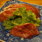 召膳 無苦庵 - 猪肉 ロースとハツ