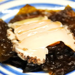 松川 - 鮑とワカメのしゃぶしゃぶ