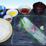 味鮮まえかわ - いかソーメン定食