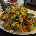 33區熱炒生猛海鮮 - 沙公（ノコギリガザミ）の炒め物