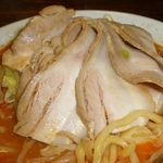 らーめんでぽっと - チャーシューアップ