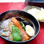 Kitagoutamashii - チキンカレー（ライスL250g、辛さ10番、ルー多め）