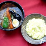 Kitagoutamashii - チキンカレーのアップ