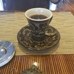 アンシェントホテル - 朝食後のコーヒー。カップが素敵です。