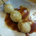 もつやき たろう - うずら(たれ)