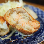 かねます - 17/3月　鮑と百合根のコロッケ