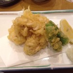 うまい鮨勘 - 白子の天ぷら995円 